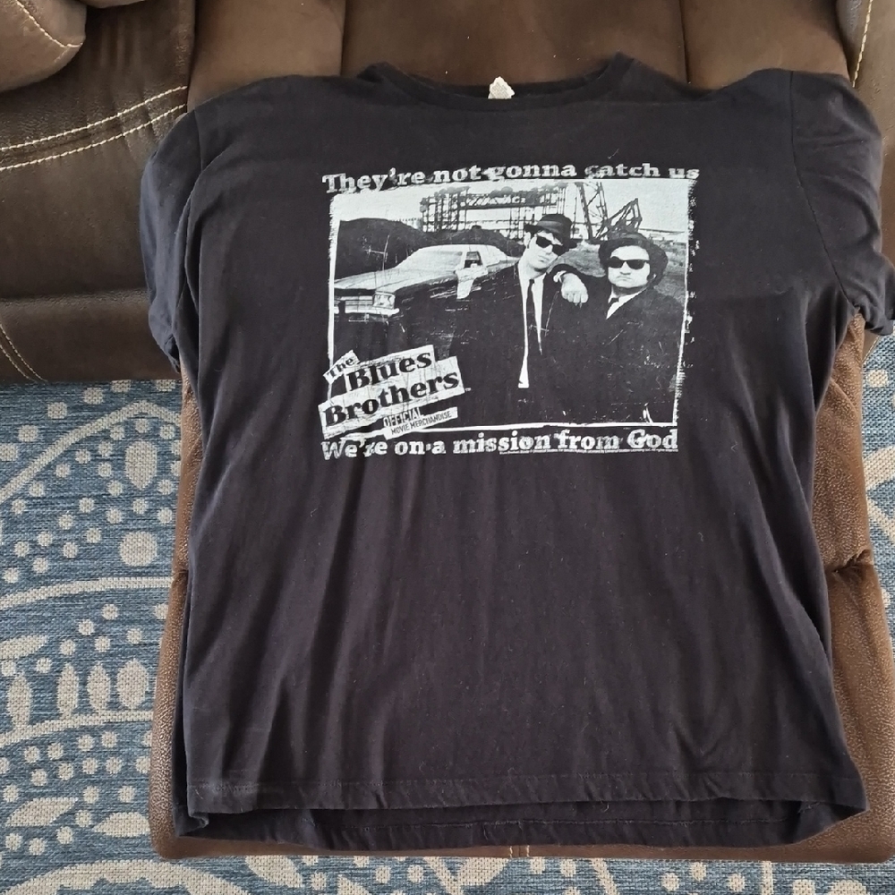 Blues Brothers Black Graphic Tee